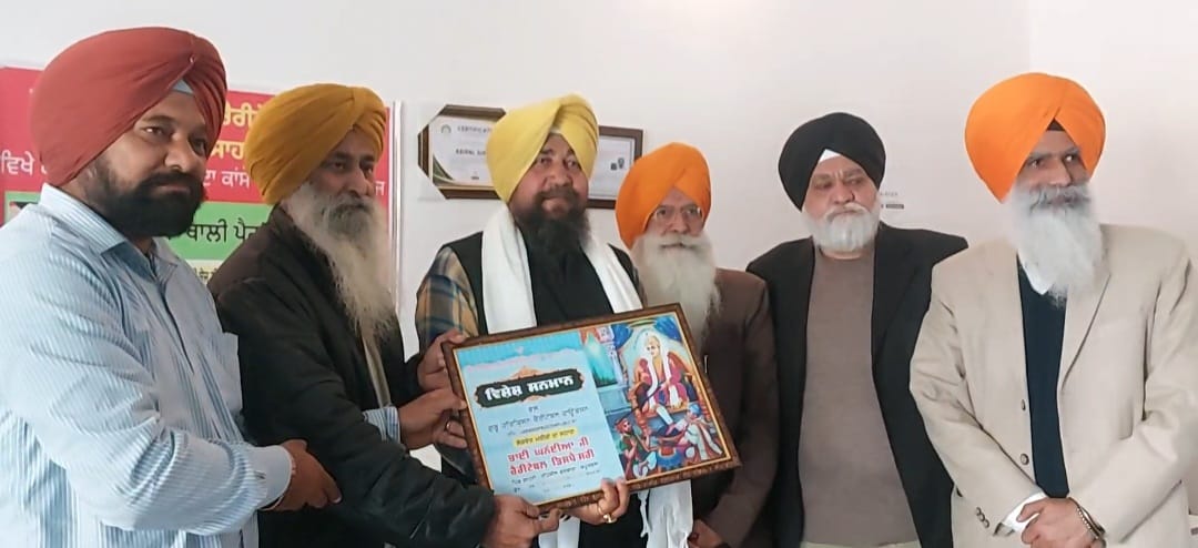 Dr. Daljit Singh Ajnoha honoured for obtaining PhD in Journalism